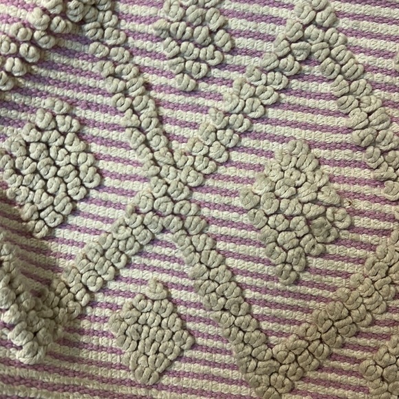 𝅺CLOTH Hobo Tote Bag with fringe and woven fabric - Picture 2 of 10